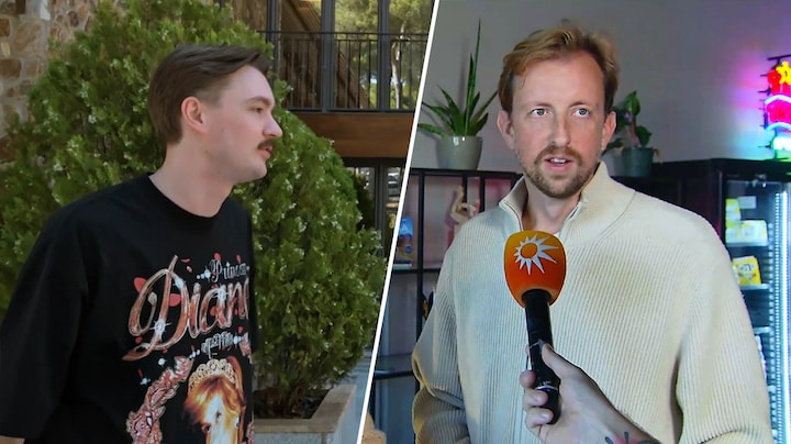 Bram Krikke bevangen door hitte tijdens nieuw seizoen Villa FOMO: 'Hij heeft een zonnesteek gehad'