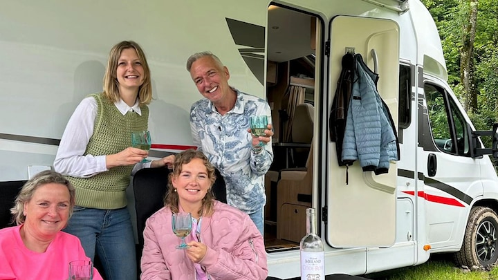 Camperavontuur Meilandjes van start: 'Erica aan het stuur...'