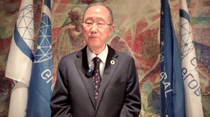 Voormalig VN-chef Ban Ki-moon: 'Heel erg teleurstellend'