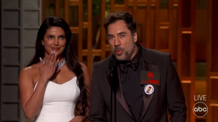 Politiek op de rode loper, Oscars vol statements over Gaza en Trump