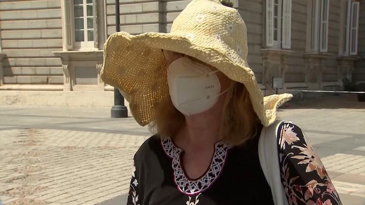 40 graden en een mondkapje: hittegolf teistert Spanje