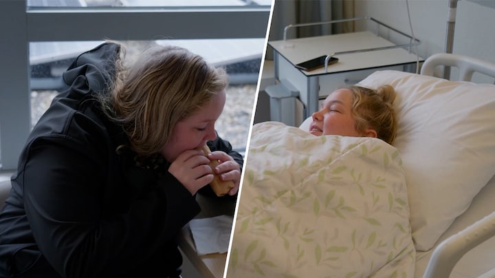 Mathilde uit Urk! snackt zichzelf rond na maagverkleining Gerda
