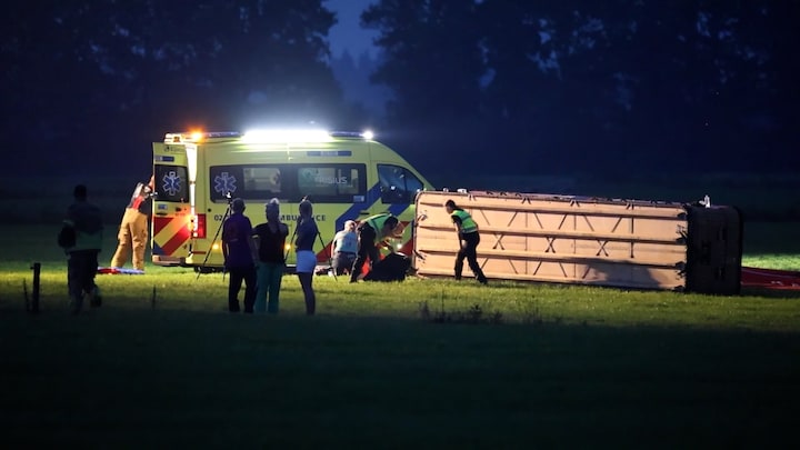 Meerdere gewonden bij ongeluk met luchtballon bij De Hoeve 
