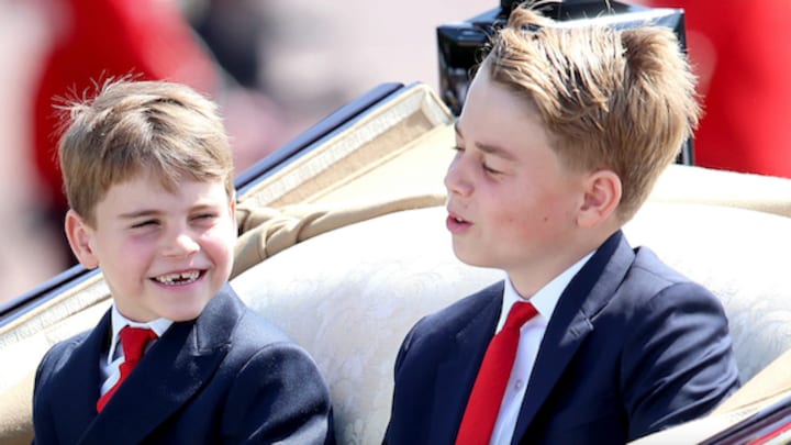Prins Louis gedraagt zich dit keer wél tijdens twee uur durend evenement op Britse feestdag