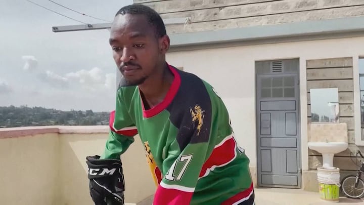 Als het aan Benjamin ligt, wordt Kenia een ijshockeyland