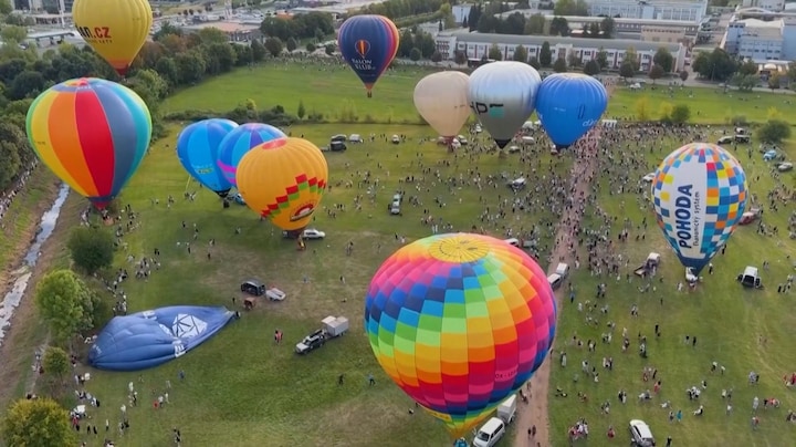 Hier stijgen ieder jaar ruim 50 ballonnen tegelijk op boven een middeleeuwse stad