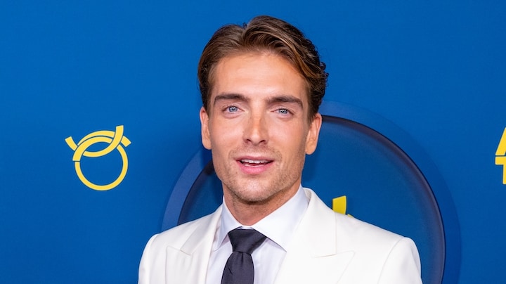 Robbert Rodenburg in zijn nopjes met kortgewiekt kapsel