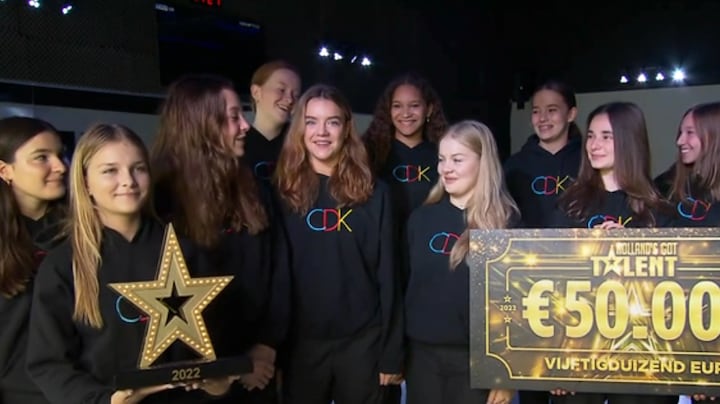CDK JR dolblij na winst Holland's Got Talent: 'Start van iets nieuws'