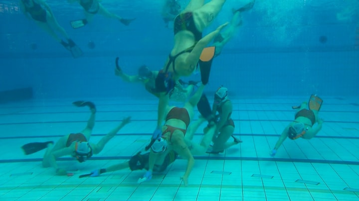 Onderwaterhockey: hoe werkt dat?