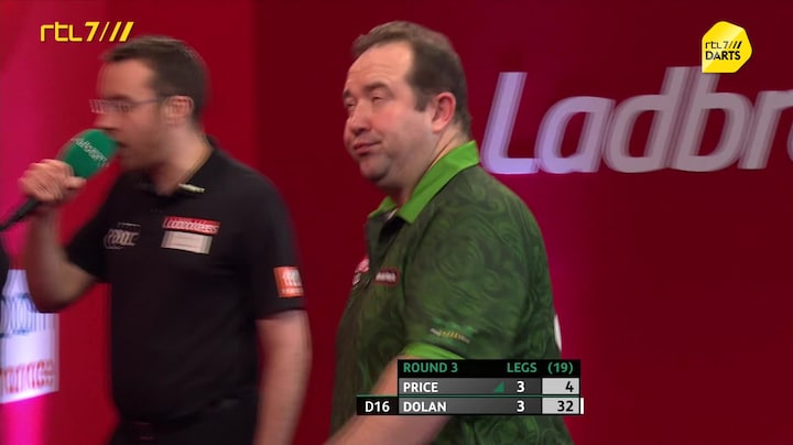 Samenvatting: Gerwyn Price - Brendan Dolan