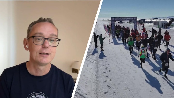 Jeroen doet mee aan marathon op Antarctica: 'Snelheid niet van belang'