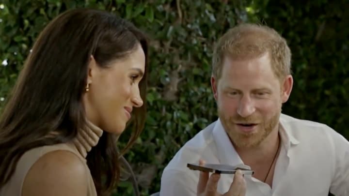 Prins Harry en Meghan delen vreugdevol moment in nieuwe video