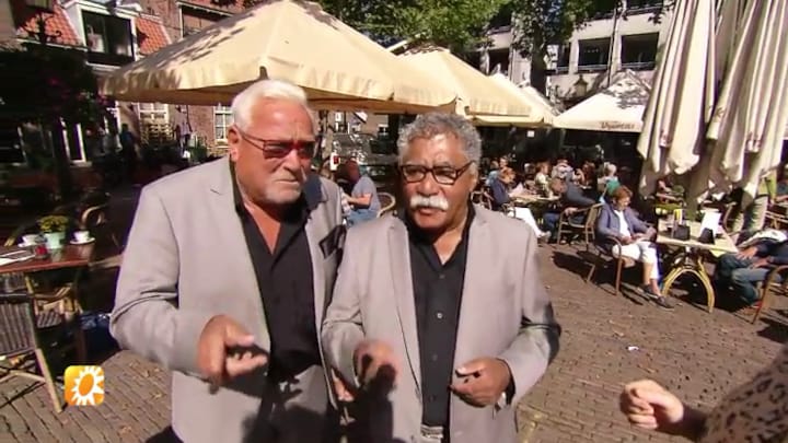 Mick en Henk zijn druk aan het oefenen voor The Voice Senior