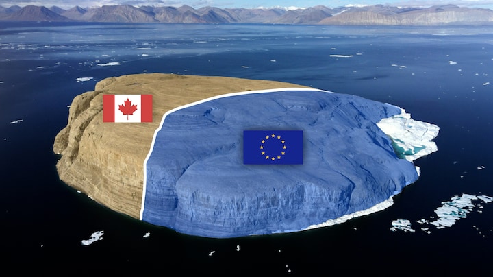 Canada bij de EU? Dit piepkleine eiland kan het verschil maken