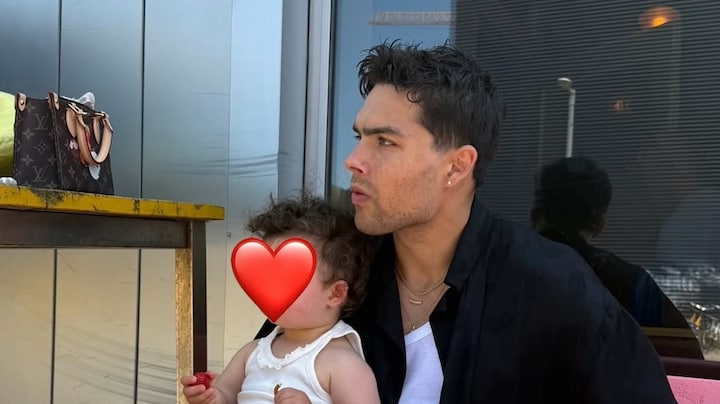 Thijs Boermans kan geen genoeg krijgen van dochter Nala: 'Surrealistisch'