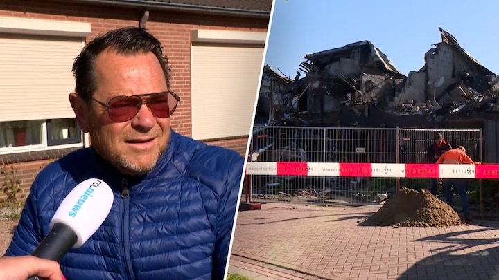Man uit Didam ziet zijn oude huis afbranden: 'Ik zie de bezittingen hangen'