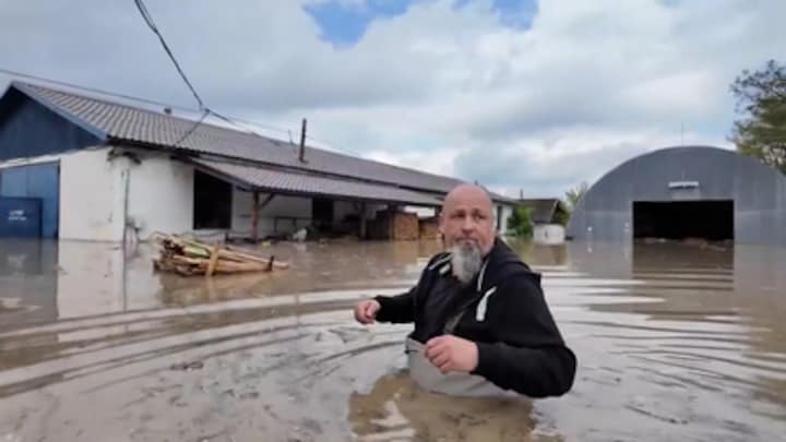 Delen Roemenië getroffen door overstromingen na twee dagen hevige regenval