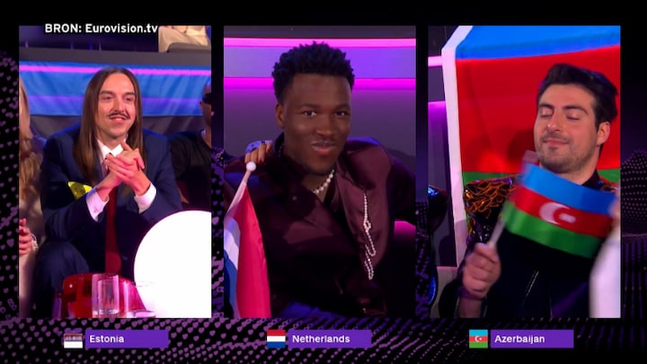 Claude knalt naar songfestivalfinale met veel opvallende landen : 'Kan alle kanten op'