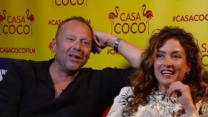 Katja nam dochtertje Coco mee naar Bonaire voor filmopnames