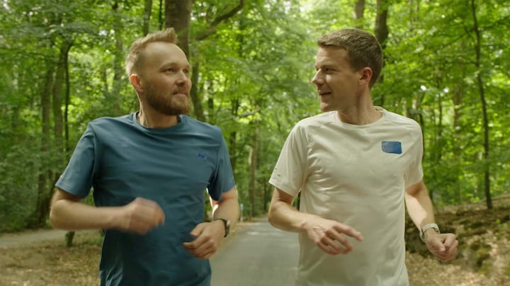 Hardlopen met LUBACH-schrijver Thom