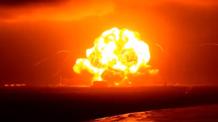 Raket Blue Origin explodeert op lanceerplatform in Florida