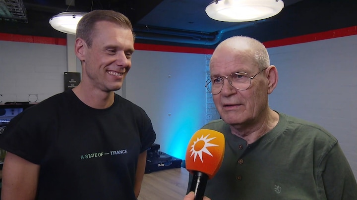 Winter vol Liefde-Hans ontmoet idool Armin van Buuren: 'Gigantisch'