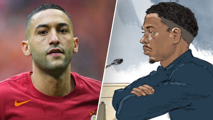 Voetballer Hakim Ziyech bij rechtszaak Quincy Promes: 'Opvallend'